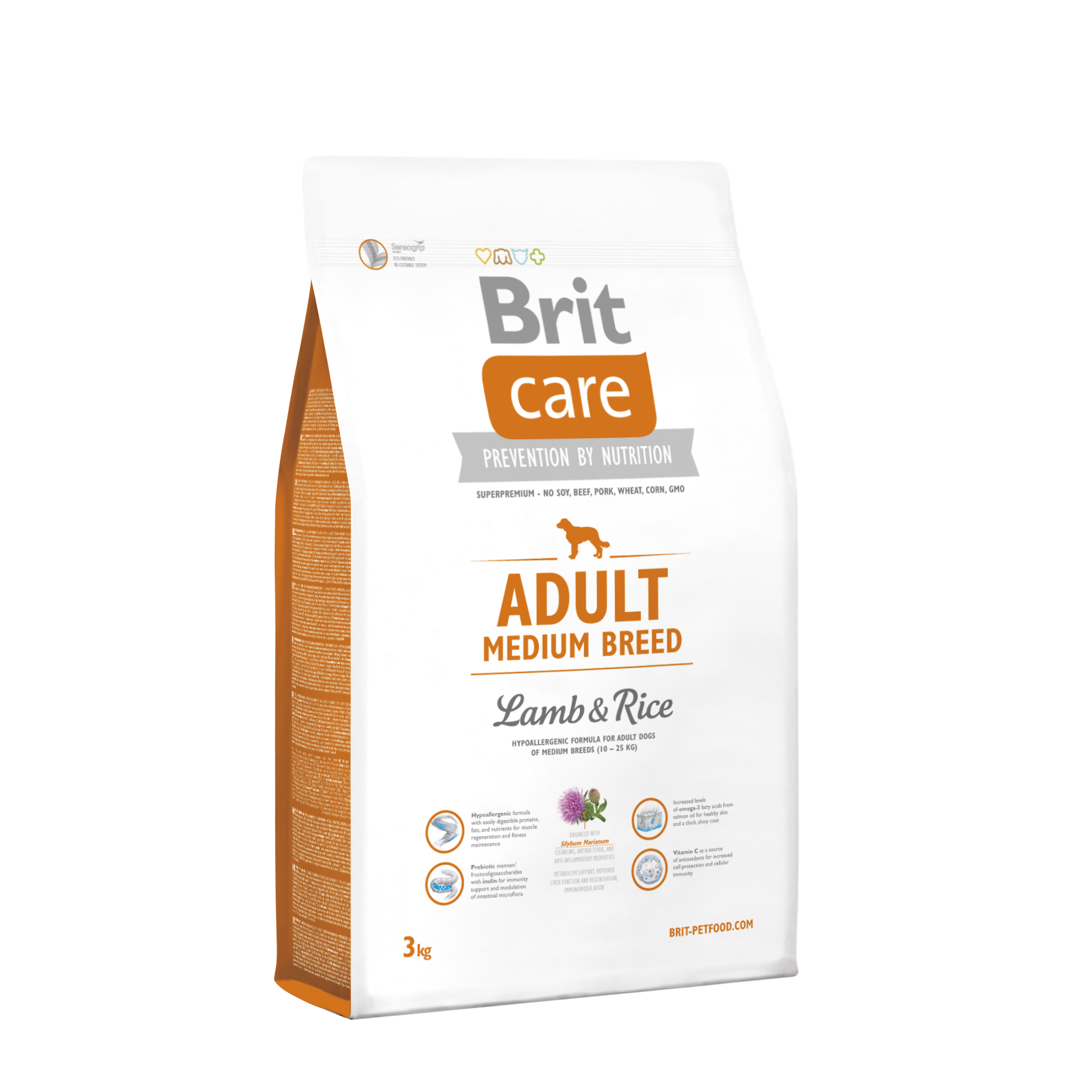 Brit care adult medium breed online lamb rice